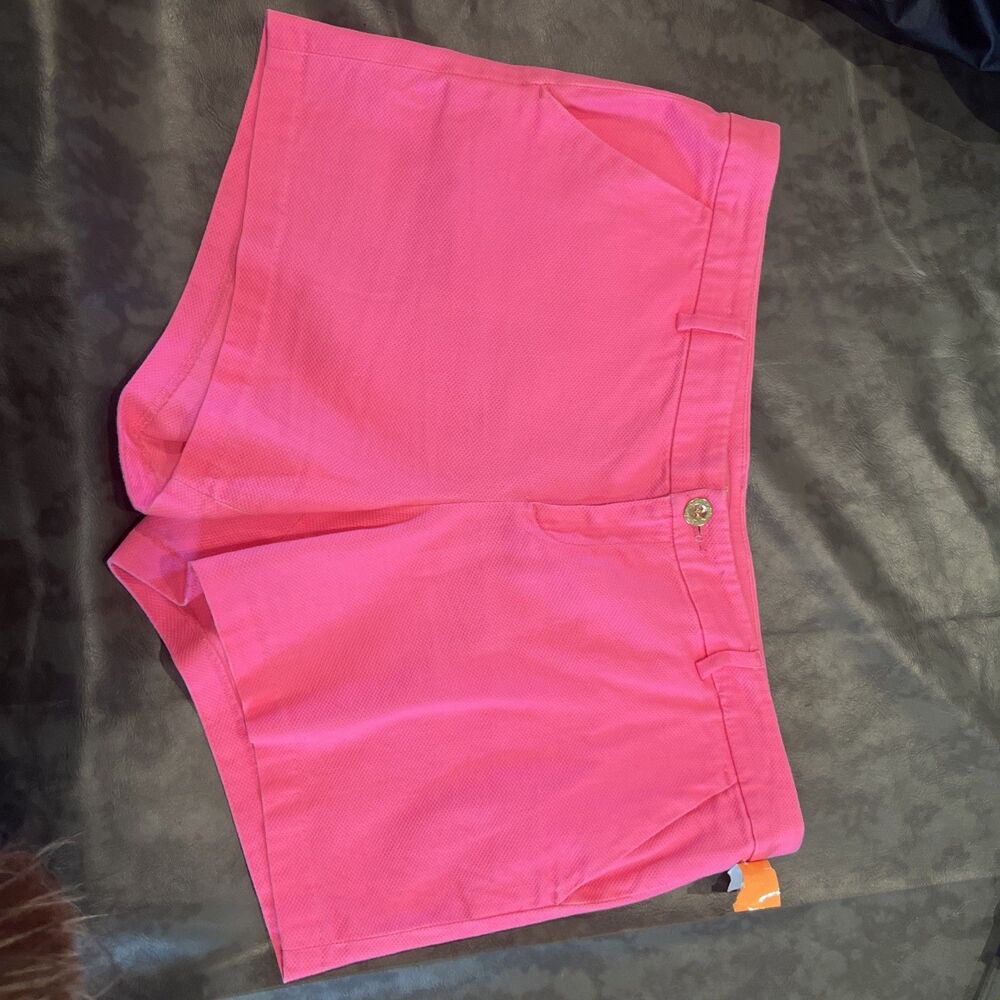 Lilly Pulitzer  shorts Pink Sz 16 Boho Beachy Classic - Picture 5 of 11